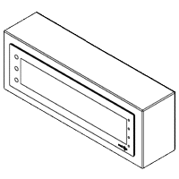 ENC12000 Enclosure, For Use With EPAX, NEMA 4/IP65 Enclosure Rating, Aluminum