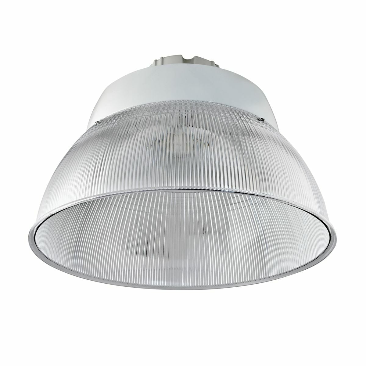 UHB-CLR10 Metalux UHB High-Bay Reflector, Round Shape, 16.188 in L x 16.188 in W x 6.5 in H, Polycarbonate