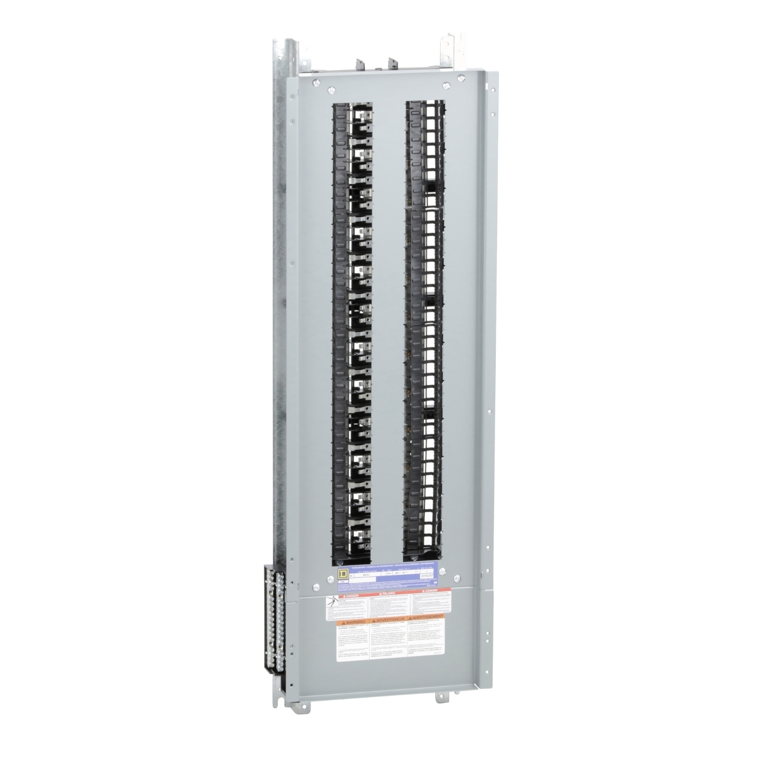 NQ472L2 3-Phase Panelboard Interior, 240 VAC, 48 VDC, 225 A, 72 Spaces