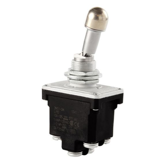 1NT1-3 MICRO SWITCH NT Series Toggle Switch, 277 V AC/250 V DC, 0.5 to 15 A, 50/60 Hz, SPDT Contact