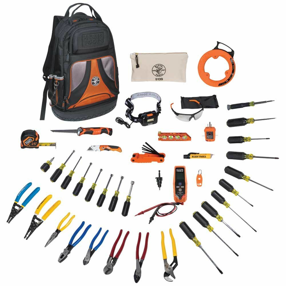 80141 Journeyman Rapi-Driv Electricians Tool Set, 41 Pieces