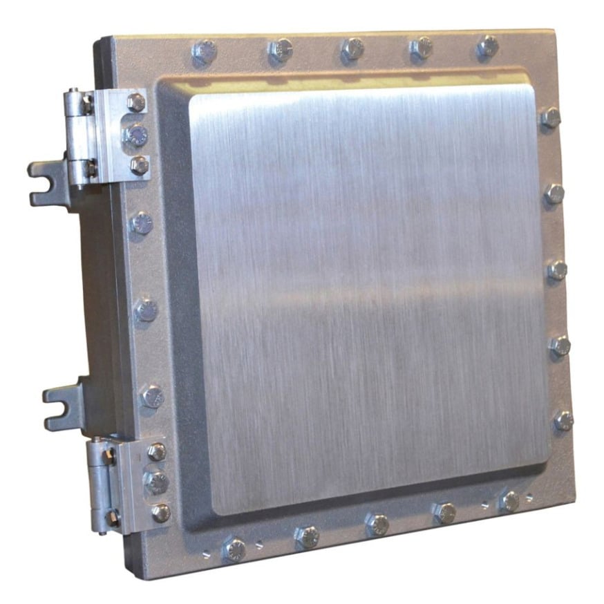 ECP141406 Explosionproof Enclosure, 18-7/8 in W x 9-3/8 in D, NEMA 3/3R/4/7/7B/7C/7D/9E/9F/9G NEMA Rating, Copper-Free Aluminum