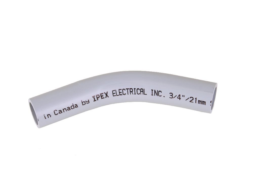 3/4"x45D PVC STD ELBOW SPxSP SCH40 SCEPTER/KRALOY