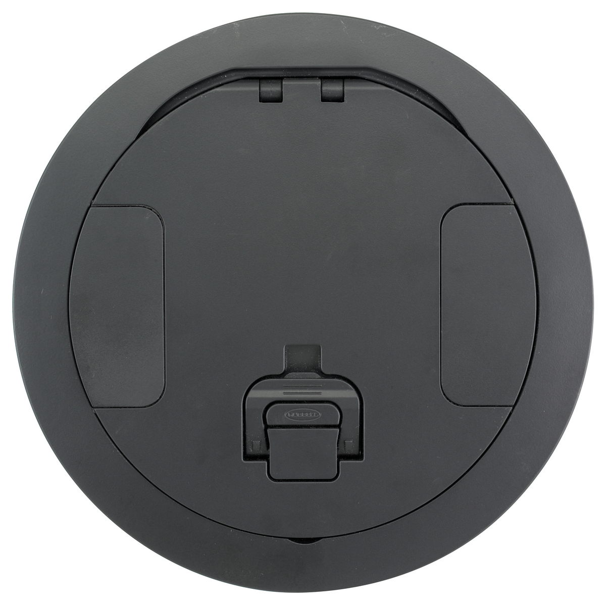 CFBS1R8CVRBLK CFB2G Non-Metallic Floor Box Cover, 8 in Dia, 7-1/2 in L x 7-1/2 in W x 1.3 in D, Cast Aluminum