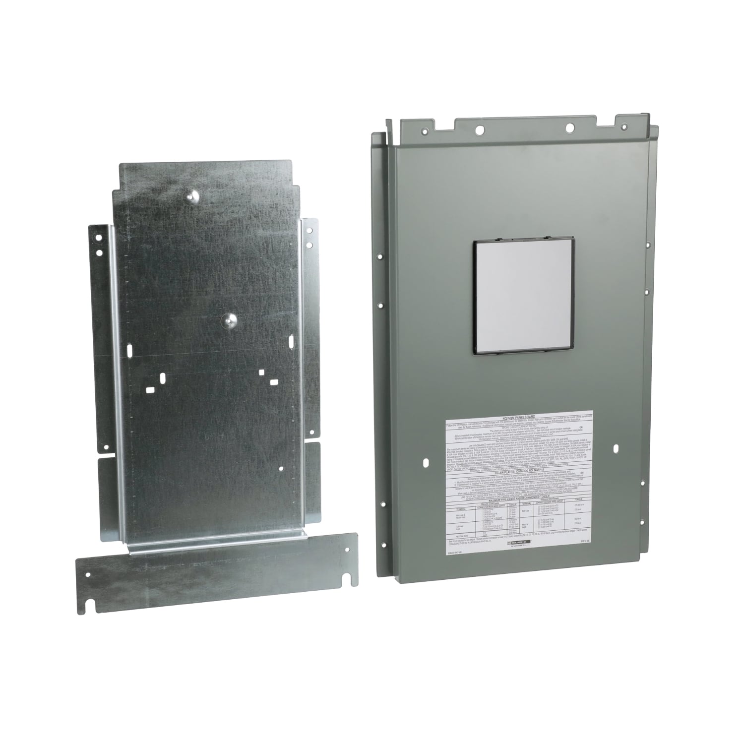 NQMB2HJ 3-Phase Adapter Kit, For Use With HDL, HGL, HJL, HLL, JDL, JGL, JJL, JLL Main Circuit Breaker and NQ Series Panelboard, Surface Mount, 100 to 225 A