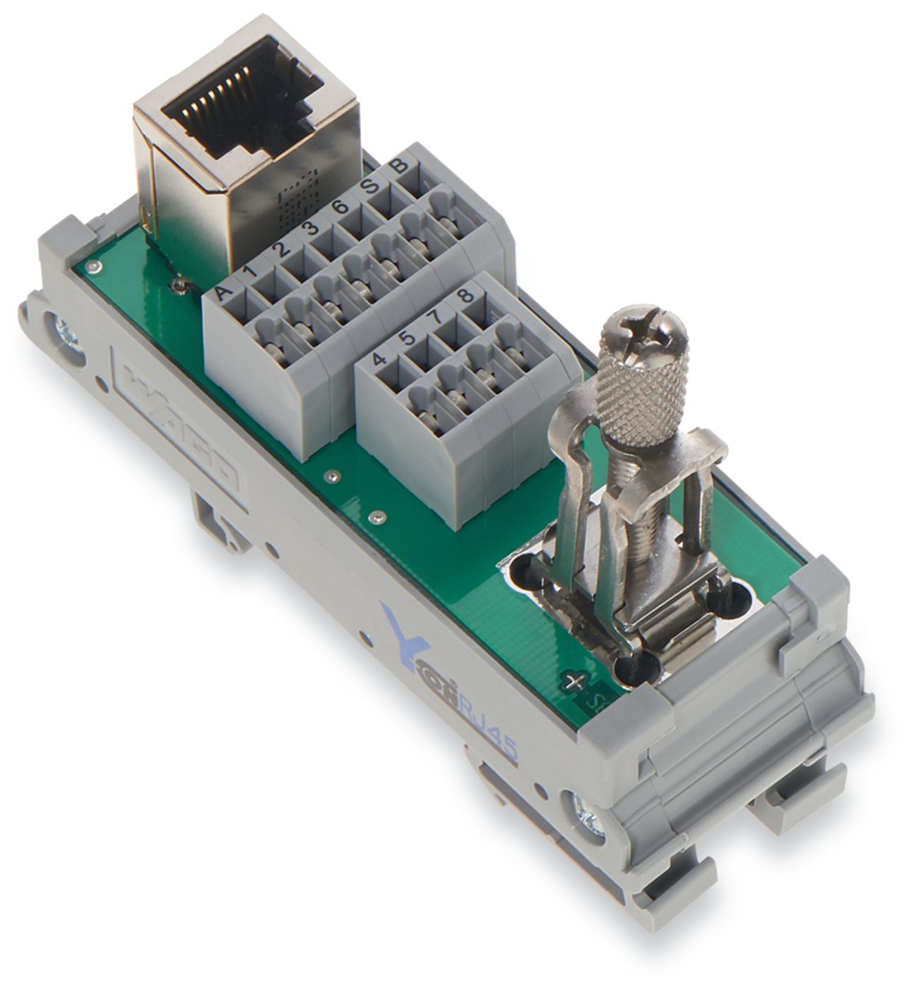 289-179 CAT 5 Interface Module, 35 V AC/50 V DC, 2.1 A, 28 to 14 AWG Wire, DIN Rail Mount