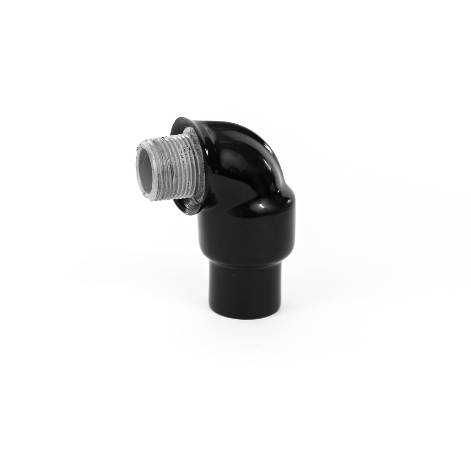 PV0500EL196 Male x Female Threaded End Conduit Elbow, 1/2 in Trade, 90 deg, Steel, Galvanized/PVC Coated