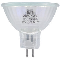 20MR16/T/FL35/C(BAB)-12V/58301 Tru-Aim Dimmable Low Voltage Multi-Facetted Reflector Halogen Lamp, 20 W, GU5.3 Halogen Lamp, MR16 Shape, 300 Lumens