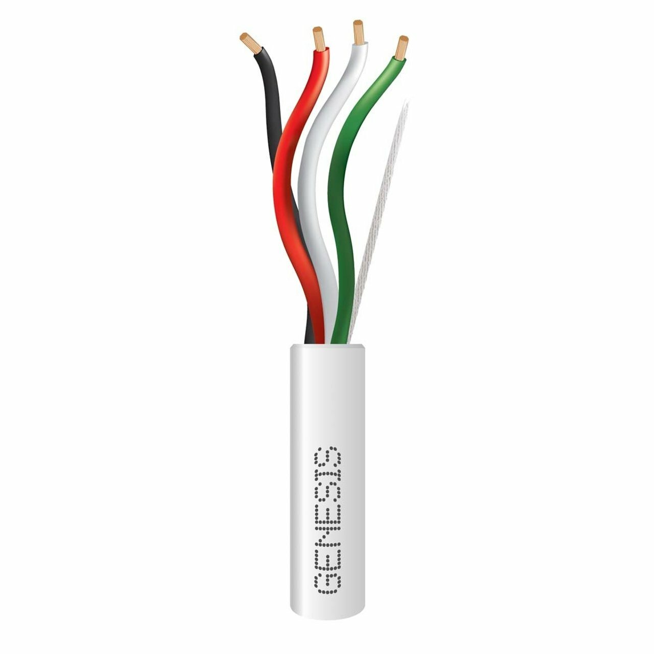 16/4 STRANDED AUDACIOUS CABLE - 500 FT PULL BOX - WHITE