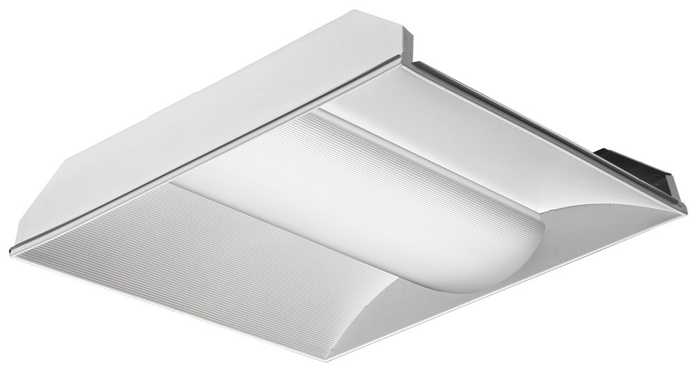 2VTL2 40L ADP EZ1 LP835 N100 Rectangular Traditional Volumetric Troffer, 120 to 277 V AC, Steel Housing