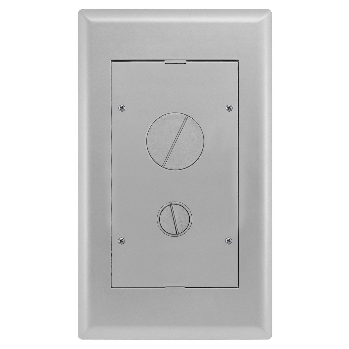 2GAFBFFCVRALU AFB Standard Floor Box Cover, 15 in L x 8-3/4 in W, Cast Aluminum