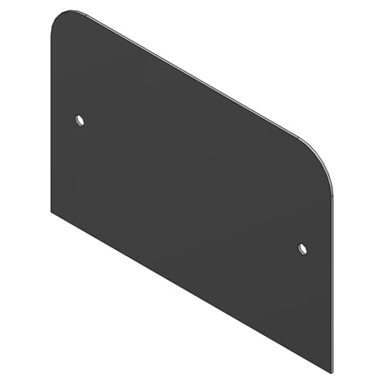 SFH-50-BLCOV Steel City Blank Device Plate, Aluminum