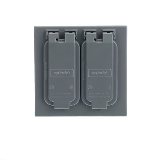 S410E Red Dot Universal Weatherproof Box Cover, Zinc