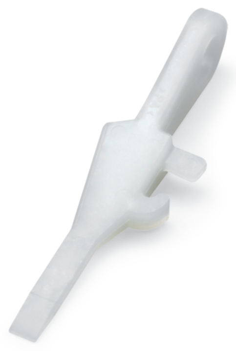 231-159 Operating Tool, For Use With Male and Female Connectors with Cage Clamp Connection, Polyamide, Natural