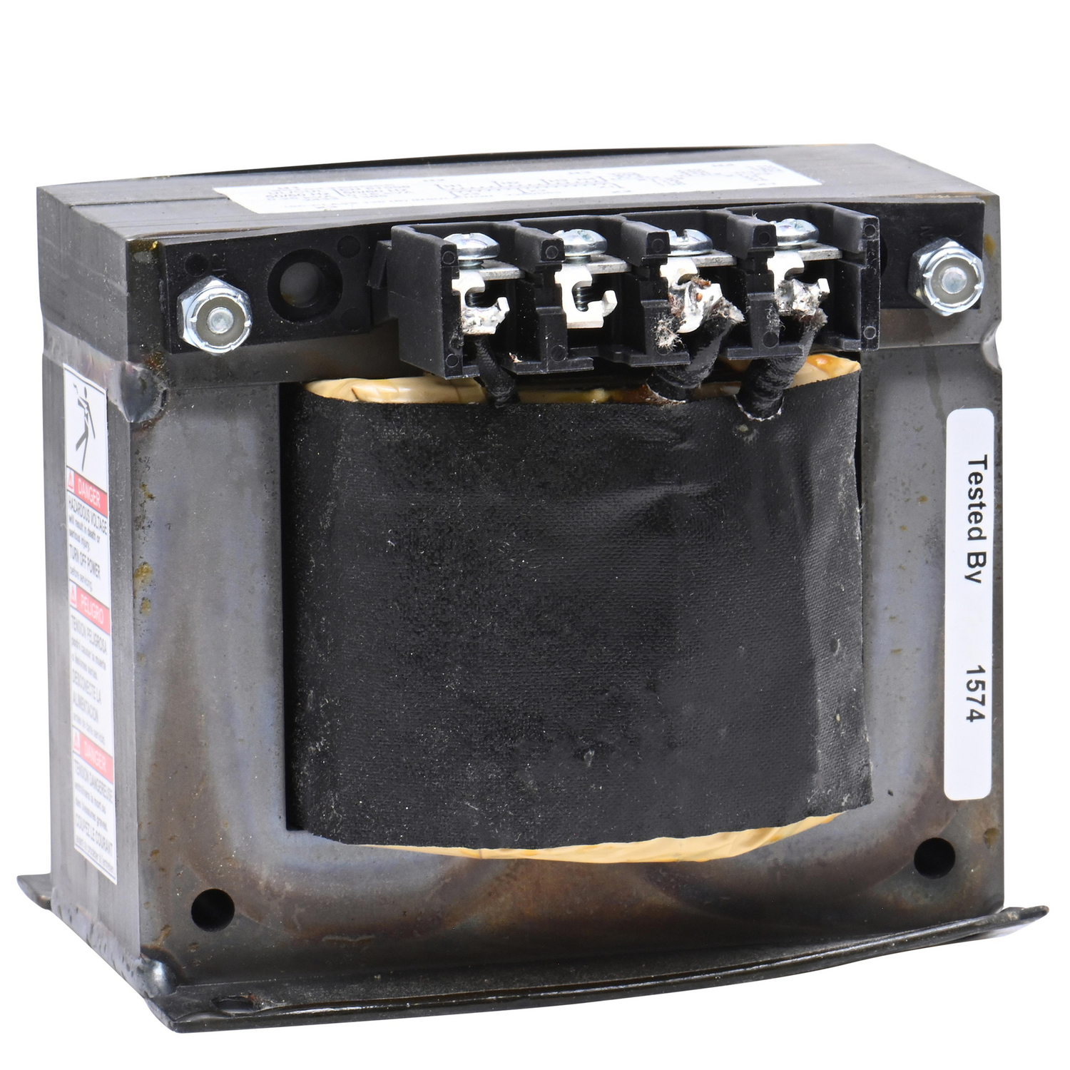 9070T250D65 Transformer, 200/220/440 V AC Primary, 23/110 VAC Secondary, 250 VA Power Rating, 50/60 Hz, 1 Phase