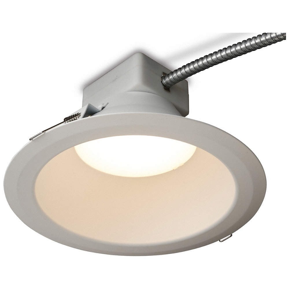 LRXBR106X9WWVQ LRX Round Retrofit Downlight, 42/51/62 W Fixture, 120 to 277, 347 V, Aluminum Housing