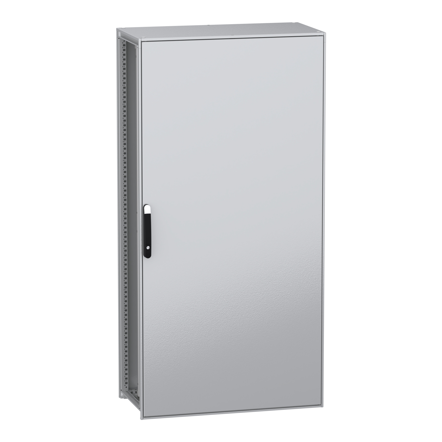 NSYSFN201050P Modular Enclosure, 2000 mm L x 1000 mm W x 500 mm D, IP55 NEMA Rating, Galvanized Steel/Steel/Zamak/Polyamide 6 with 30% Fiber Glass