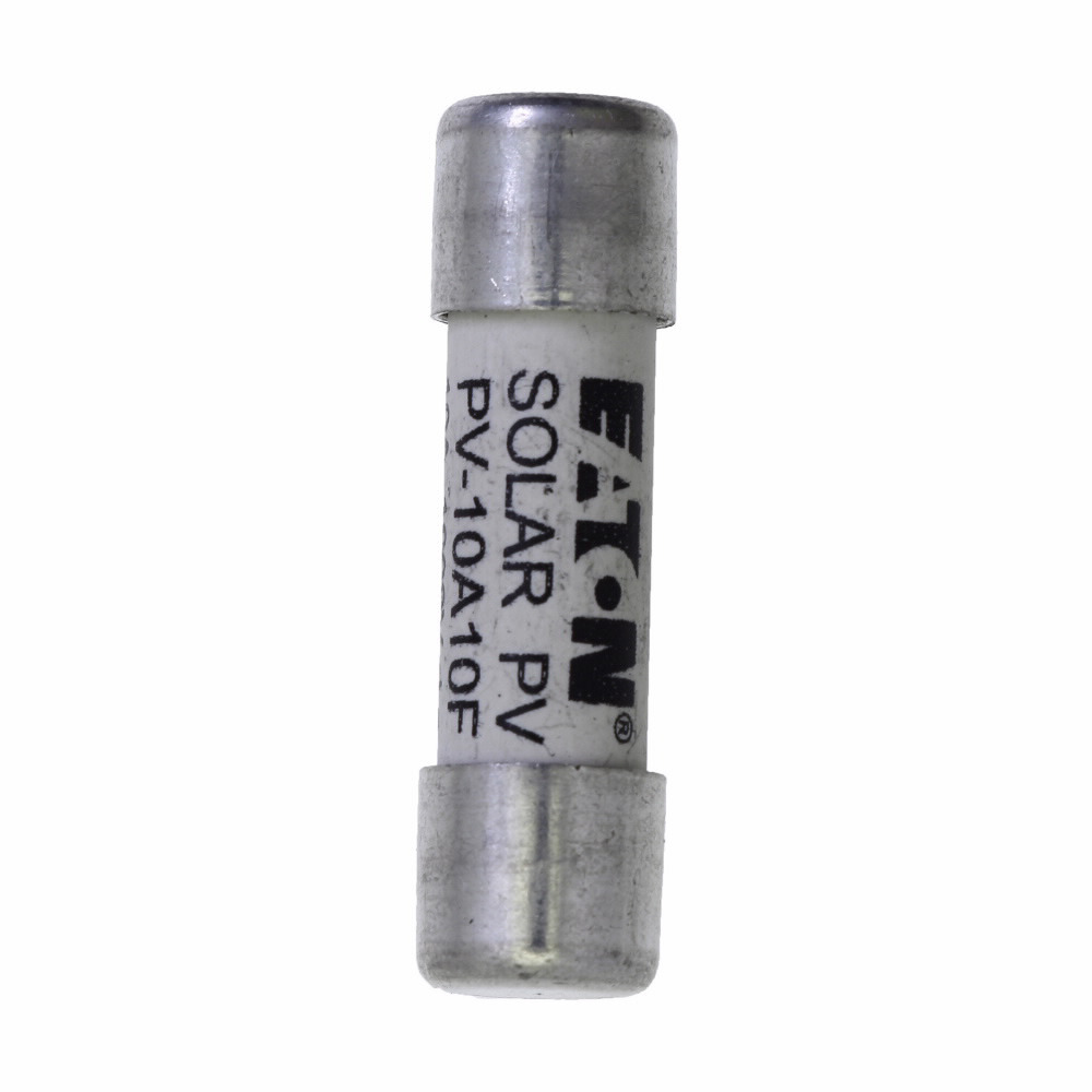 PV-10A10F High Speed Photovoltaic Fuse, 10 A, 1 kV DC, 50 kA Interrupt, Class: gPV, Cylindrical Body