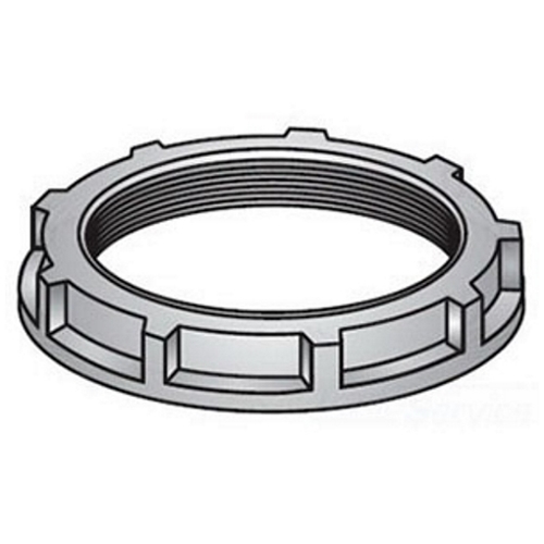 2-50 Type 2 Non-Grounding Conduit Bushing, 1/2 in Trade, Malleable Iron, Zinc Plated