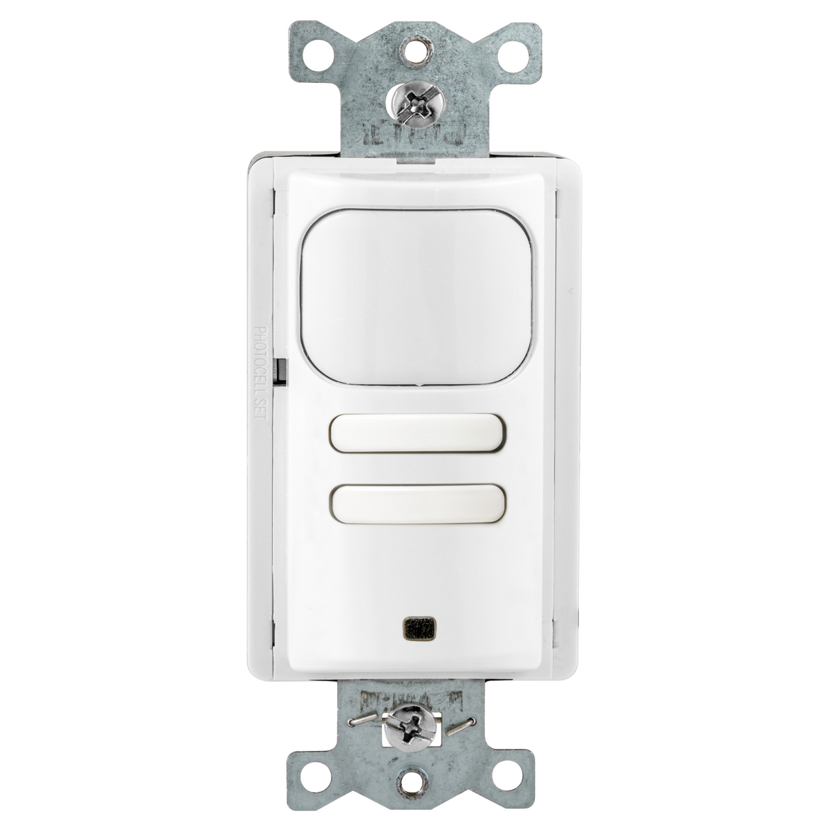 AP2000W22 2-Button 2-Circuit Adaptive Occupancy Sensor Switch, 120 VAC, Passive Infrared Sensor, 1000 sq-ft Coverage