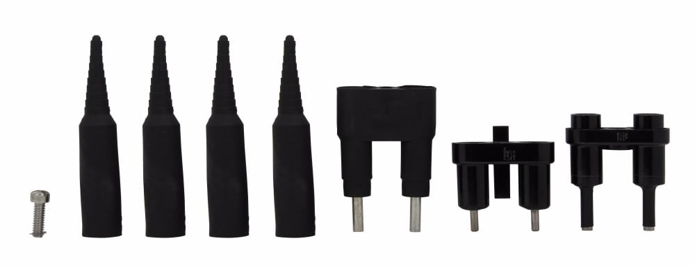 HEY-AW-DRYC Tron Breakaway In-Line Water Resistant Fuse Holder, 600 VAC, 30 A, 12 AWG, 4 AWG Wire, 2 Poles