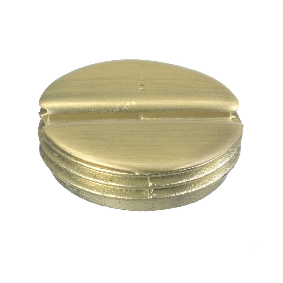 S1RPLUG075BRS Furniture Feed Standard Sized Replacement Plug, 7-1/2 in Dia, Composite