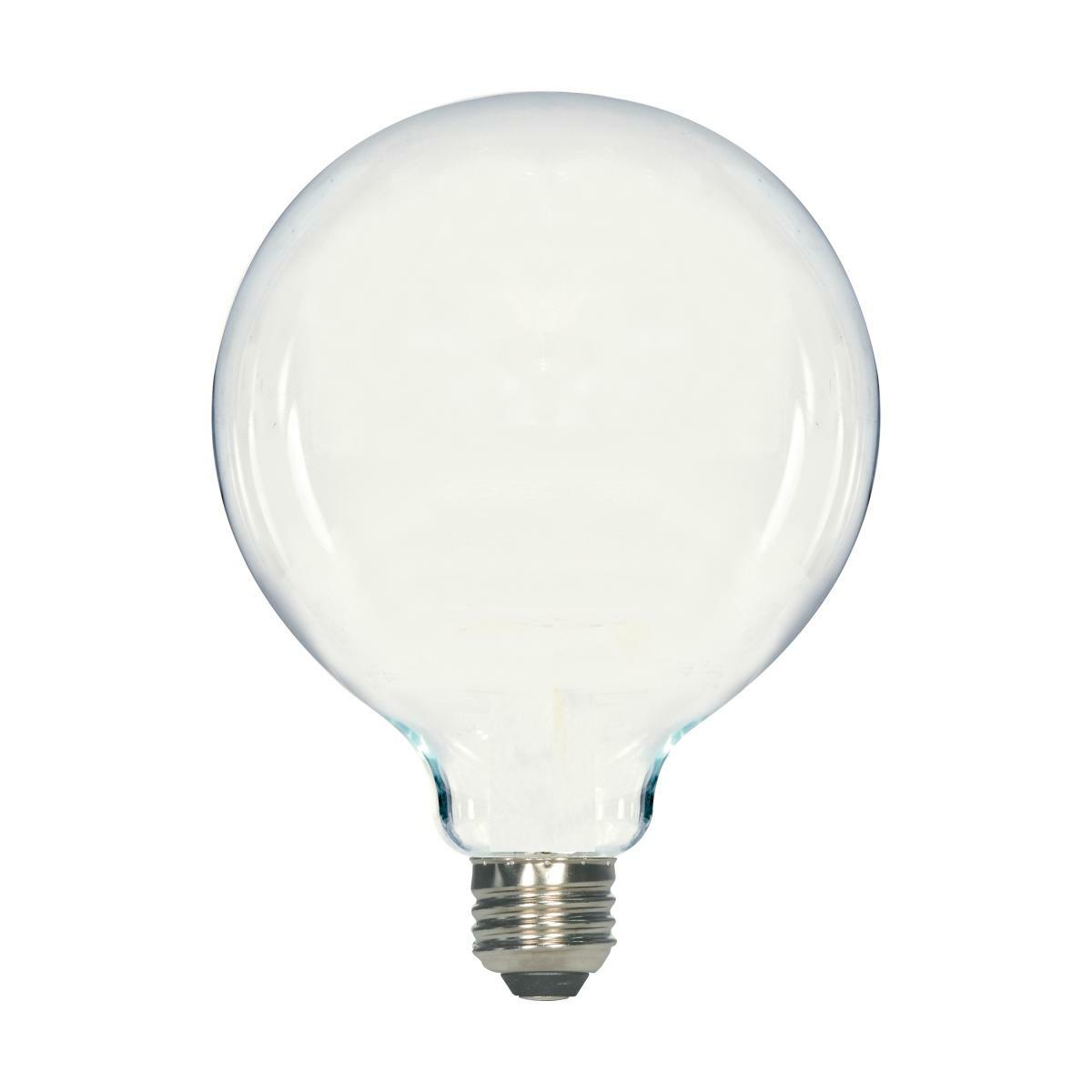 S12112 Dimmable LED Lamp, 6.5 W, 60 W Incandescent Equivalent, E26 Lamp, G40 Globe Shape, 650 Lumens