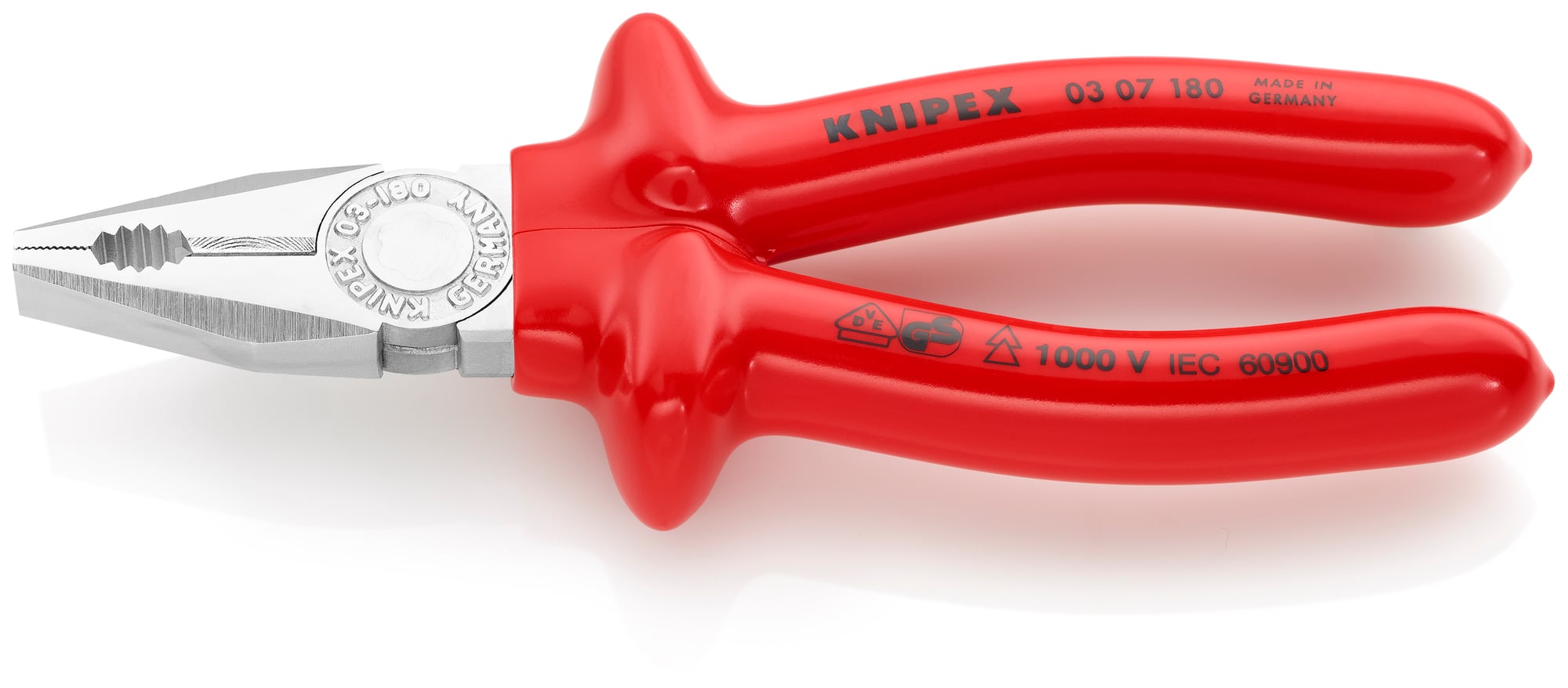 Combination Pliers-1000V Insulated, 7 1/4 in., VDE