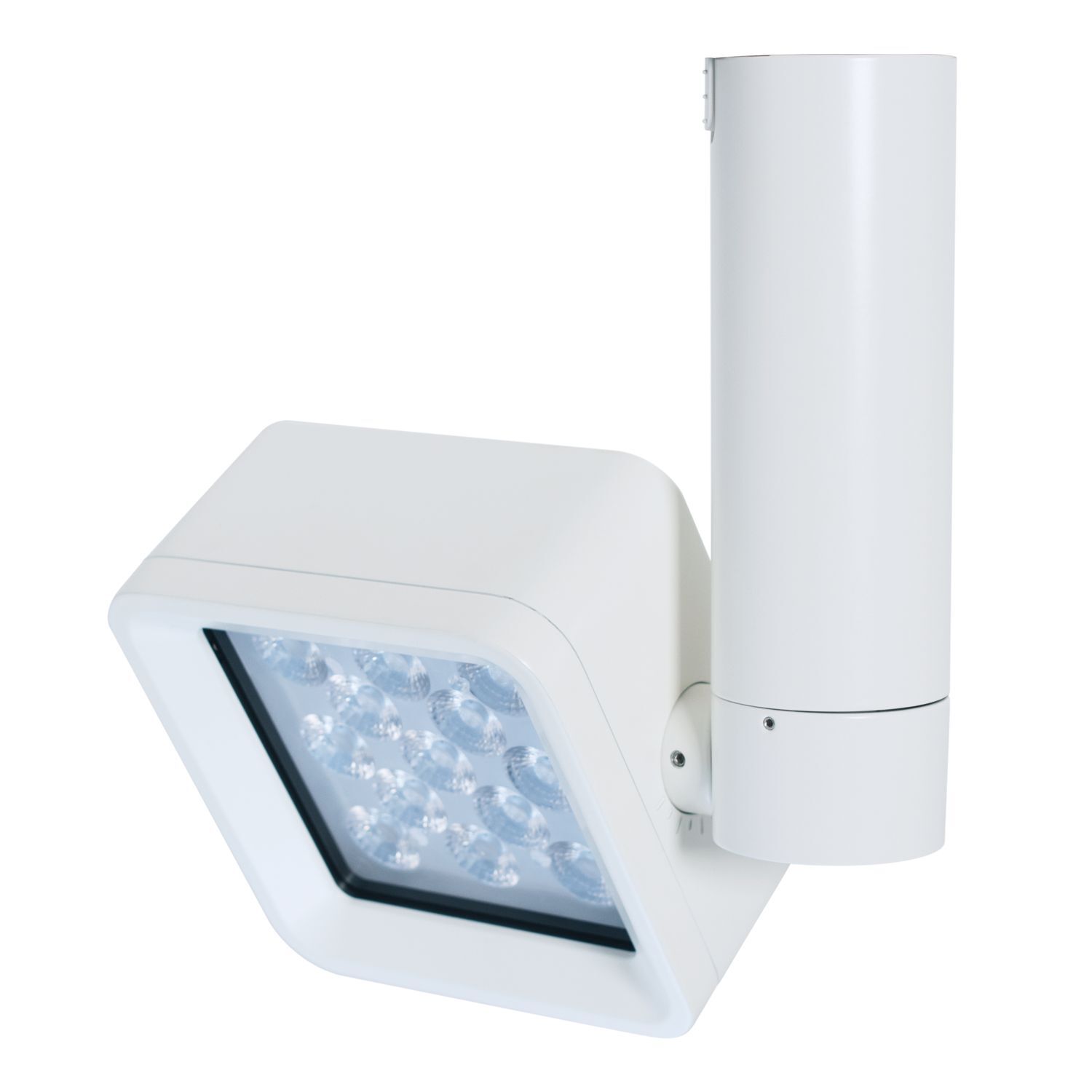 L815SQ30FL930P Halo Stasis Track Luminaire, LED Lamp, 34 W Fixture, 120 V, Square Head, 6-1/2 in Max Extension