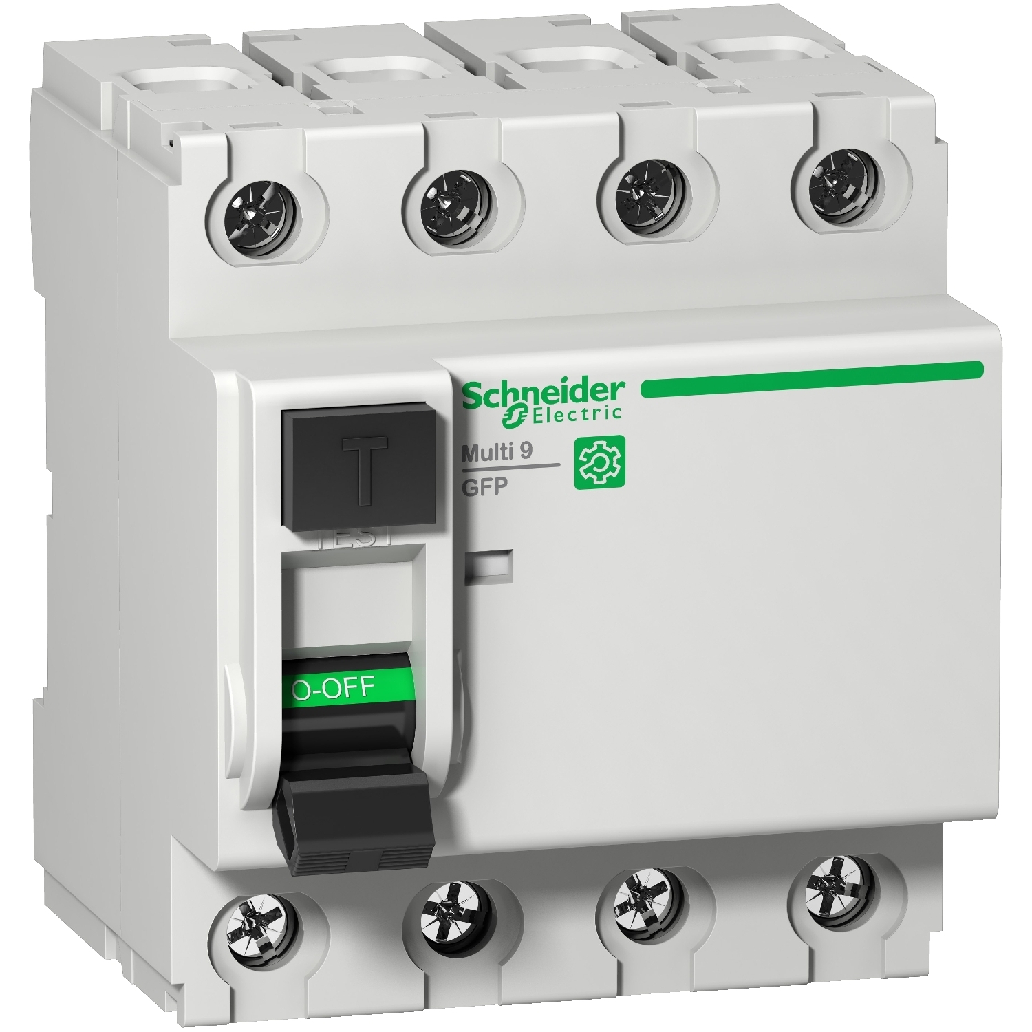 M9R81463 Multi 9 Residual Current Circuit Breaker, 230/240/277/400/415/480Y V AC, 63 A, 4 Poles