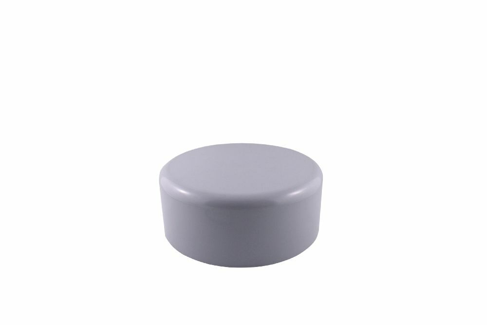 077431 Solvent Weld 22 End Cap, 5 in, For Use With Rigid PVC Conduit, PVC
