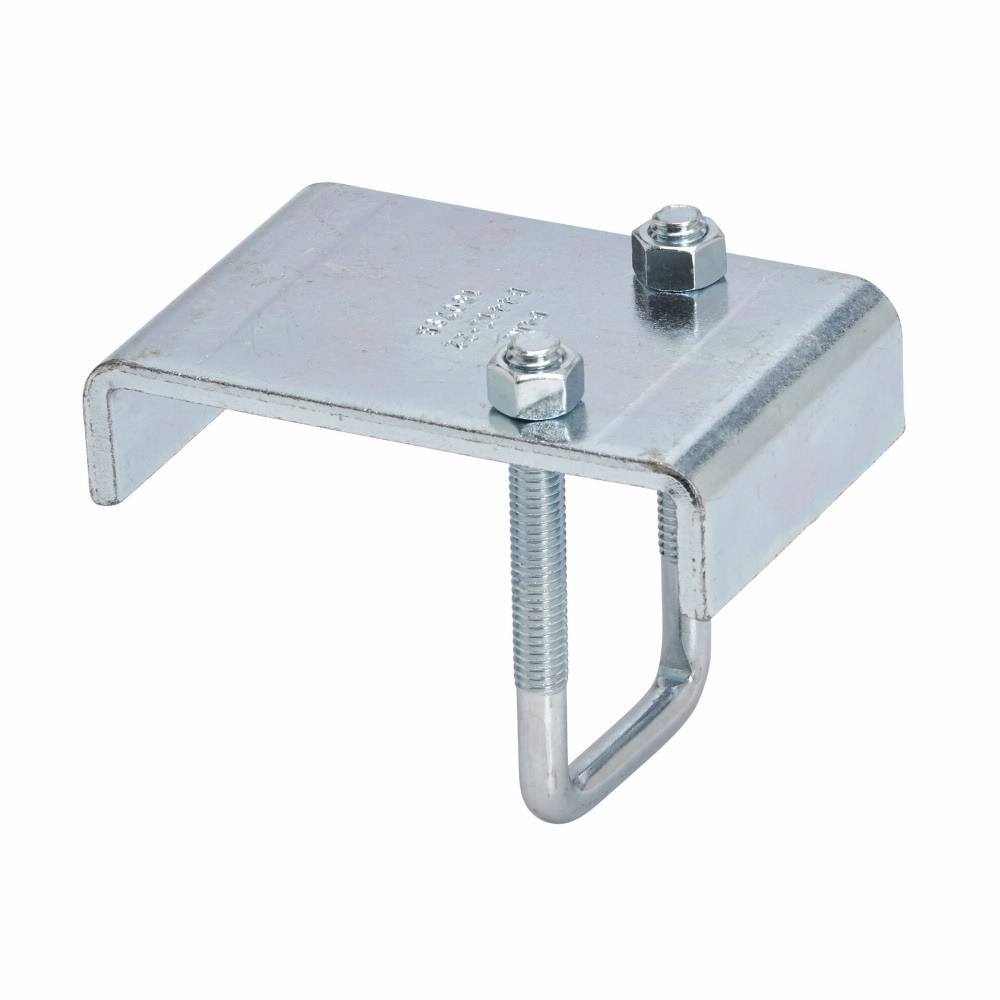 B441Z-22ZN Beam Clamp, 2-3/4 in THK Flange, 1200 lb Load, Low Carbon Steel