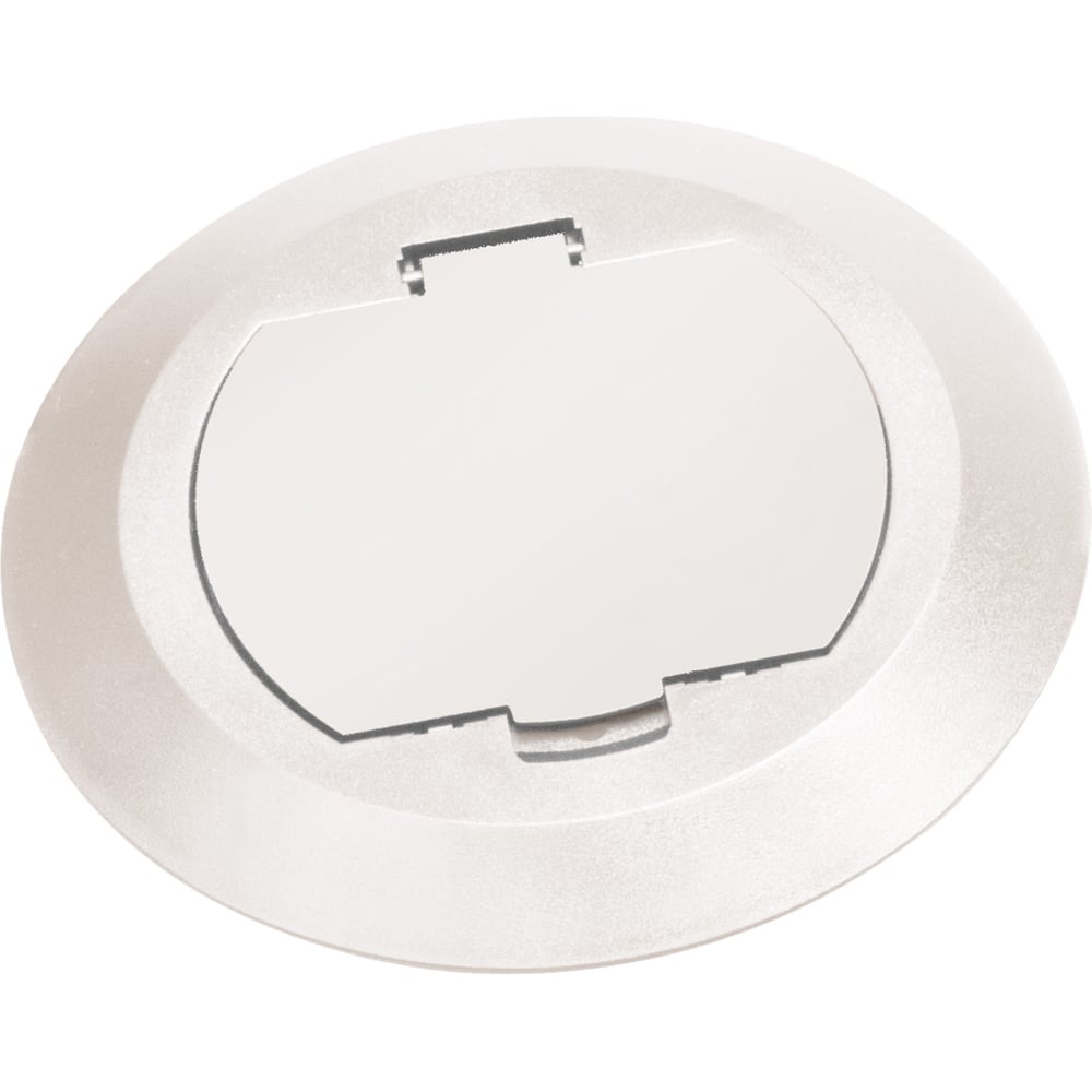 FLBC4520W Floor Box Cover Kit, 5-3/4 in Dia, Plastic