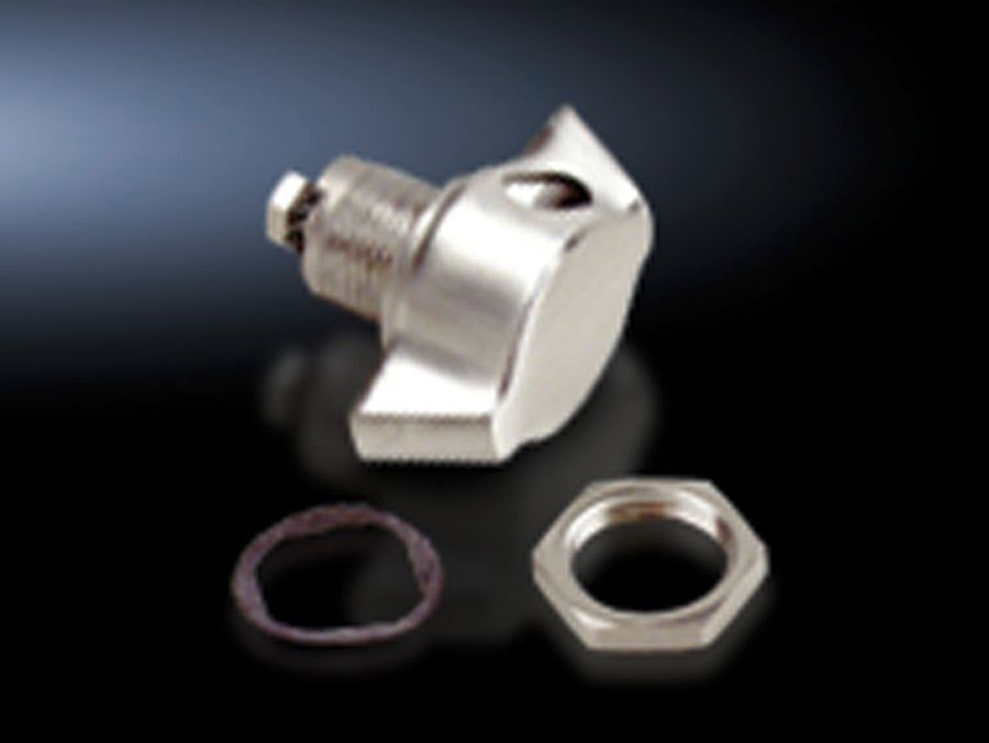 8018577 Padlocking Handle, Thumb Handle, For Use With SZ, WM Series Stainless Steel Enclosure, 316L Stainless Steel, Brushed