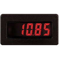 CUB4CL20 CUB4L Process Meter, -1999 to 1999 Measuring, 74.9 in W x 1.54 in H, High Impact Case, Backlit LCD Display