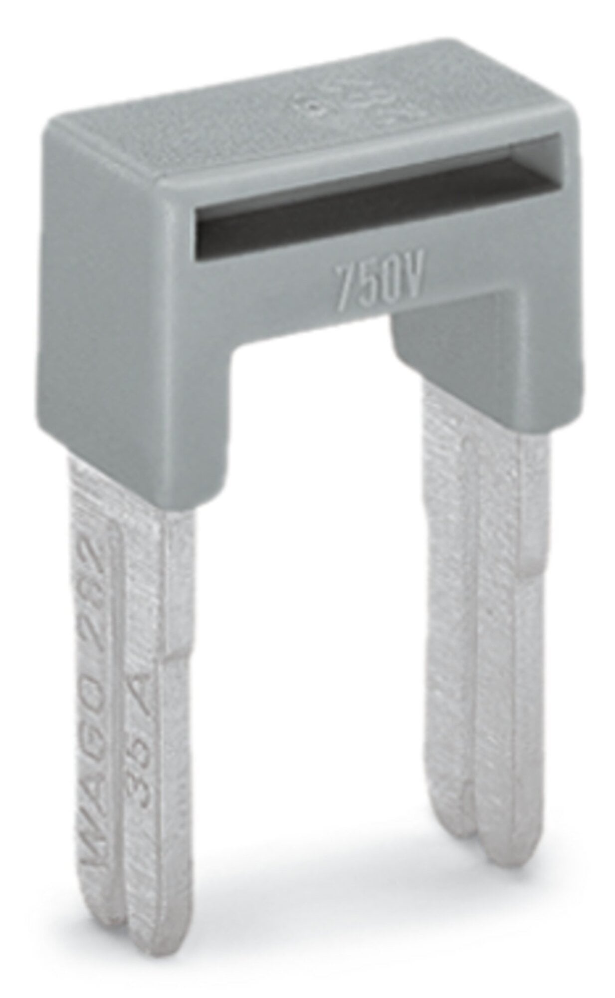 282-409 282 Insulated Jumper, 1 to 3 Poles, Polyamide (PA66), 0.31 in H x 0.63 in W