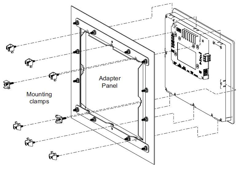 G308 To CRx00007 Adapter Plate