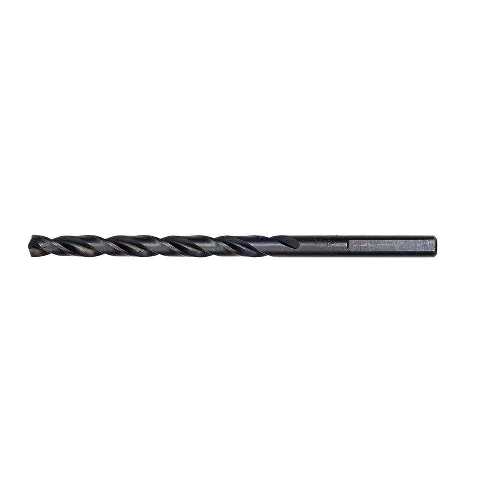 48-89-2718 Thunderbolt General Purpose Jobber Length Drill Bit, 3/16 in Drill - Fraction, 0.1875 in Drill - Decimal Inch, 135 deg Point, HSS, Black Oxide