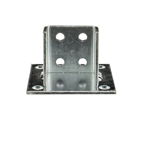 AP-235SQ-EG Superstrut Connector Post Base, Square Recess Channel Position, 6 in H Base, Steel
