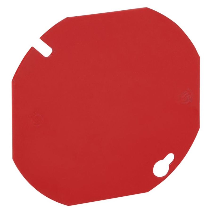 TP322RED Box Cover, 4 in Dia, Die Cast Aluminum