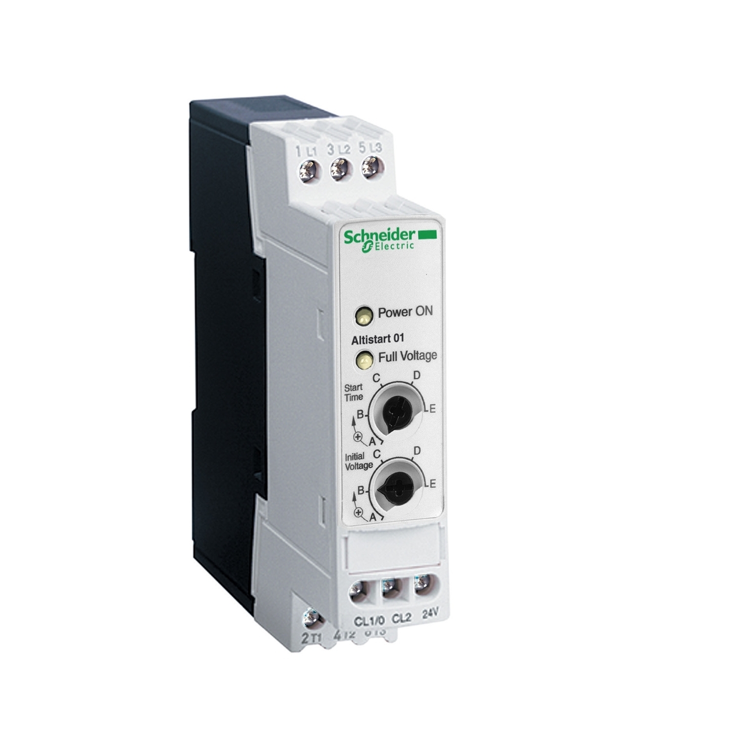 soft starter for asynchronous motor, Altistart 01, ATS01, 3A, 110 to 480V, 0.55 to 1.1kW