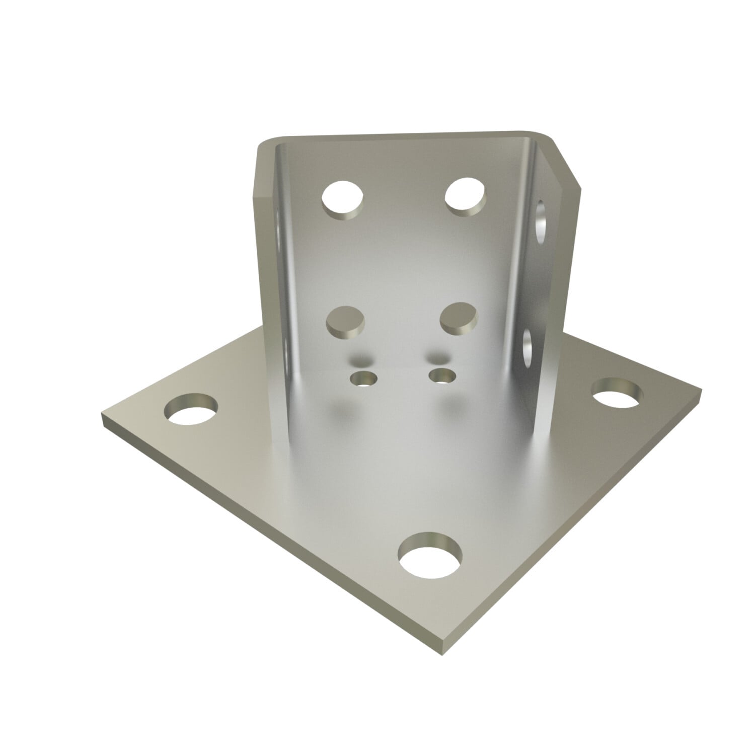 Stainless Steel 316 Back to Back Post Base