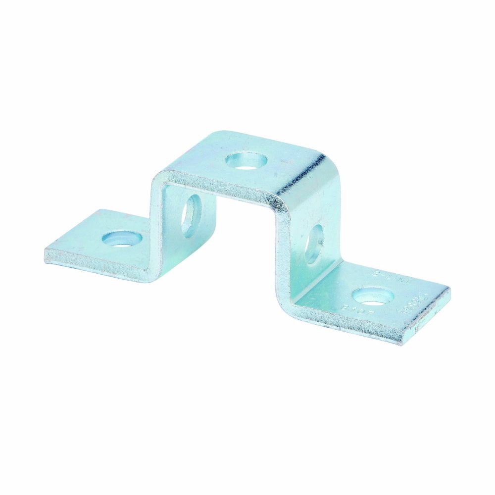 B107GRN U-Support, 5 Holes, 5-7/16 in W, Strip Steel
