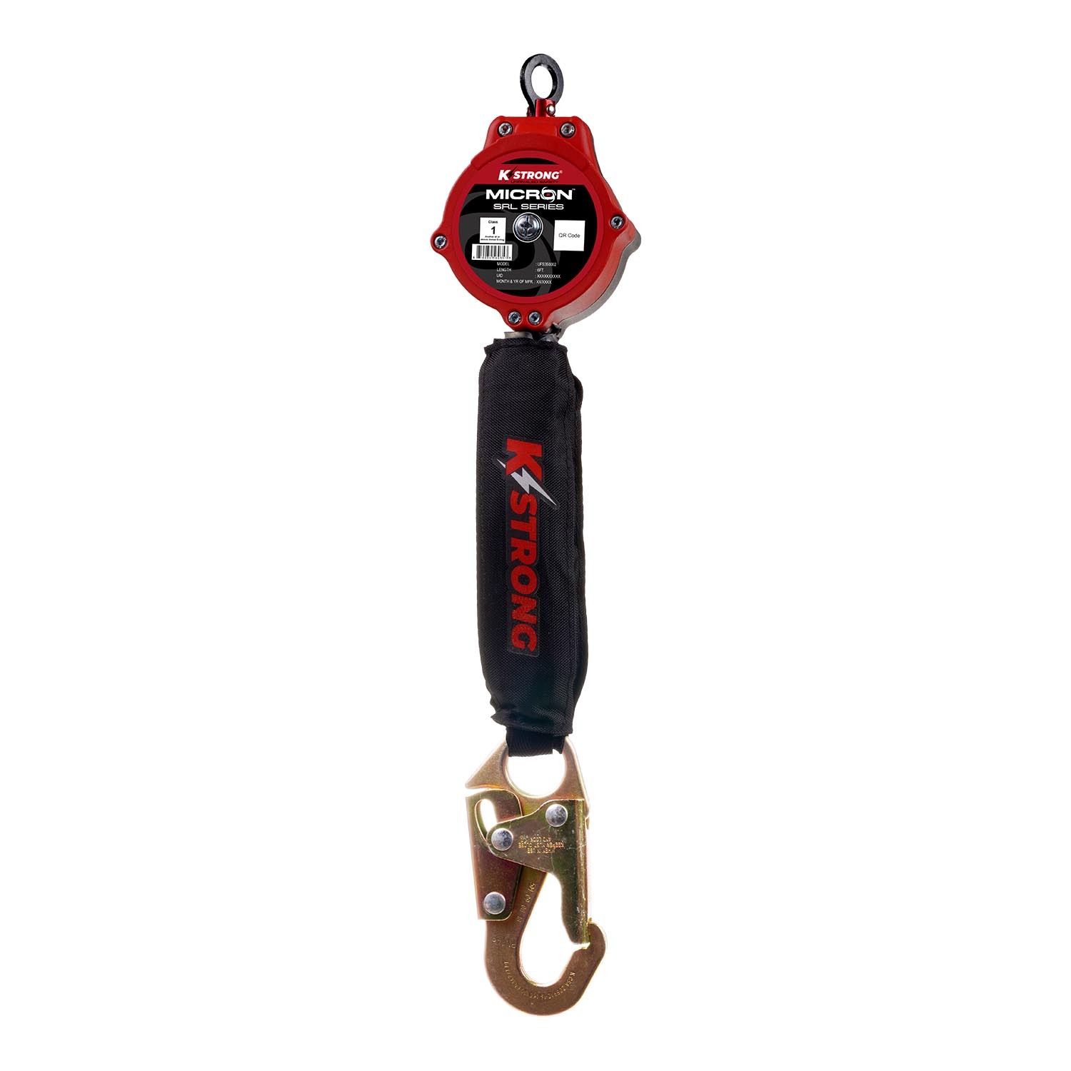 Micron 6 ft. SRL with Snap Hook (ANSI) - Installation carabiner included