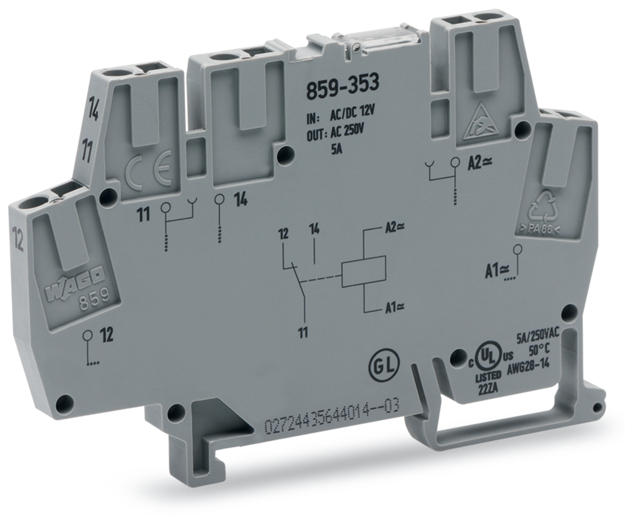 859-354 Relay Module, 24 V AC/DC