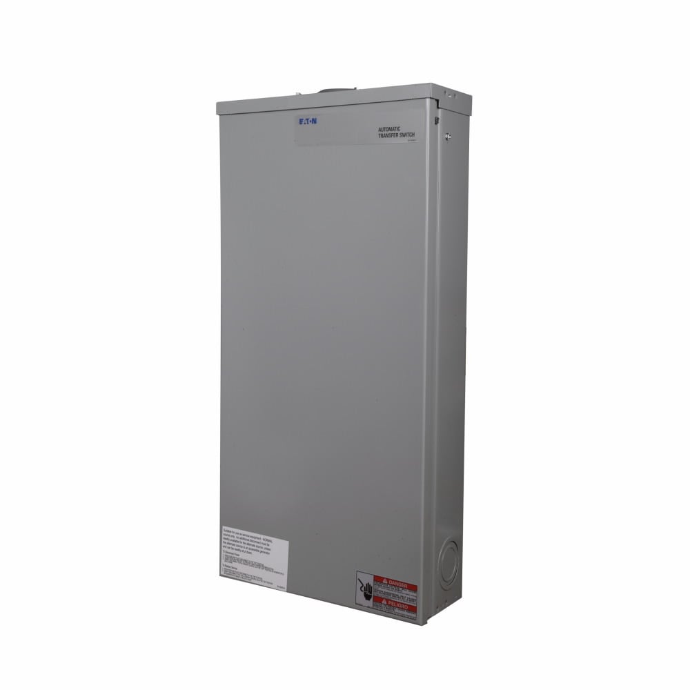 EGSX200A Standard Automatic Transfer Switch, 120/240 V AC, 200 A, 16/20/22 kW Power Rating, 1 Phases, NEMA 3R Enclosure