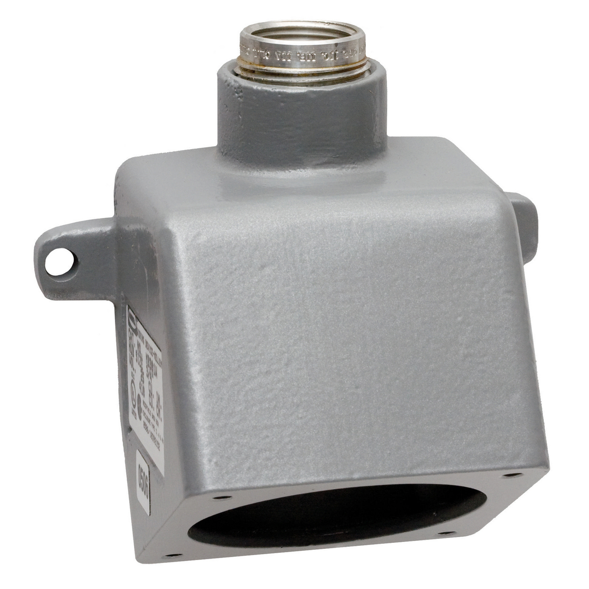 MB601W 1-Outlet, 5-1/4 in W x 3-3/8 in D, For Use With Insulgrip 100 A Pin and Sleeve Devices, Cast Aluminum