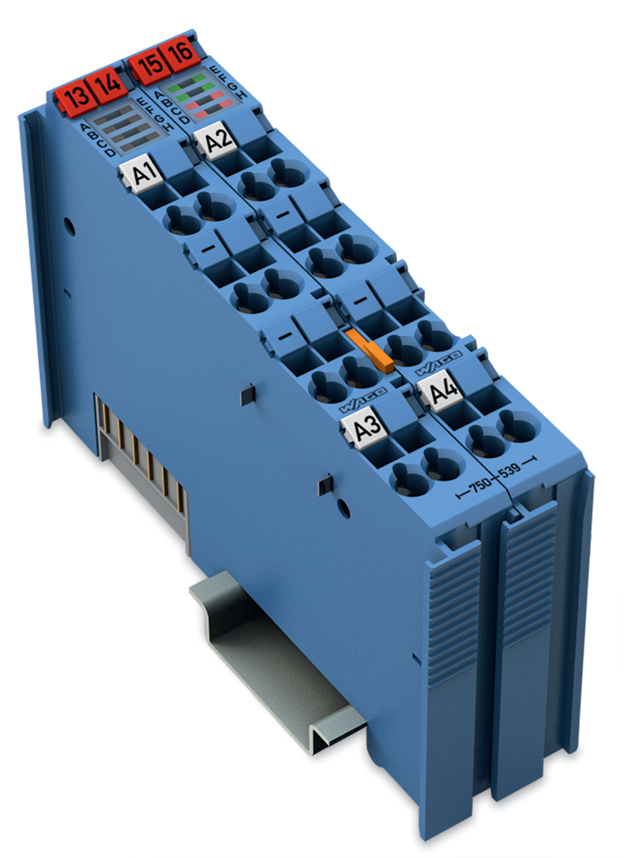 750-539 4-Channel Digital Input, Digital Output