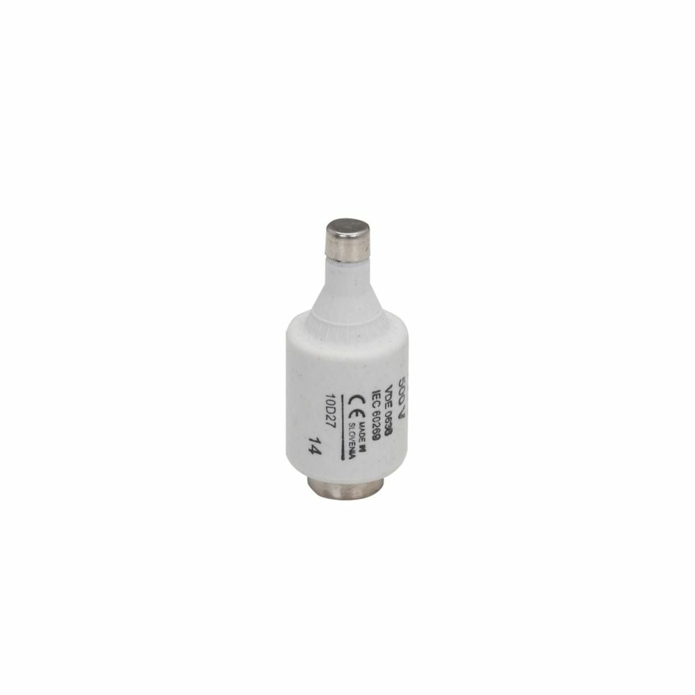 10D27 Type D Low Voltage Time Delay Fuse, 10 A, 500 V AC, 100 kA Interrupt, Class: GL/GG/C, Round Body