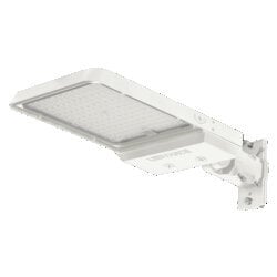 AREAFLD6AS080UNHDSC2ADJWH/66228 6A Generation Area Flood Light, 40, 60, 80 W Fixture, 120 to 347 V AC, White Housing